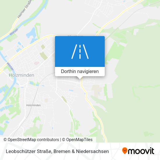 Leobschützer Straße Karte