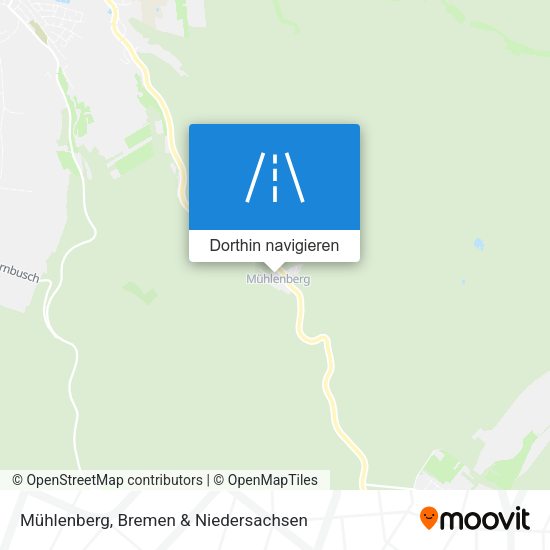 Mühlenberg Karte