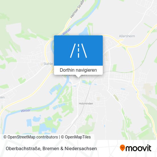 Oberbachstraße Karte