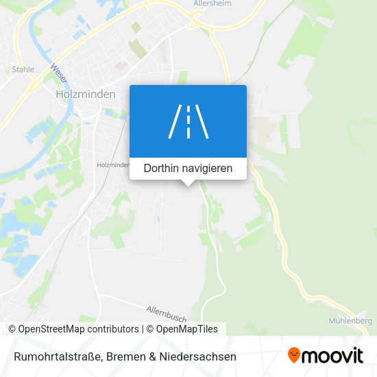 Rumohrtalstraße Karte