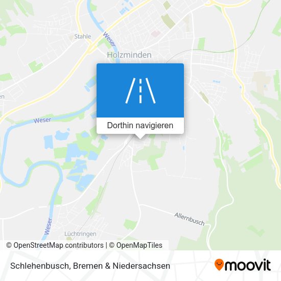 Schlehenbusch Karte
