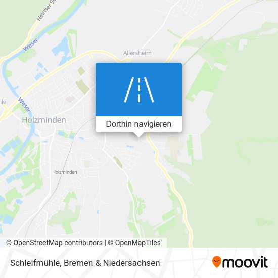 Schleifmühle Karte