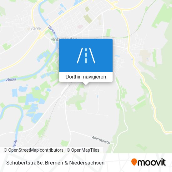 Schubertstraße Karte