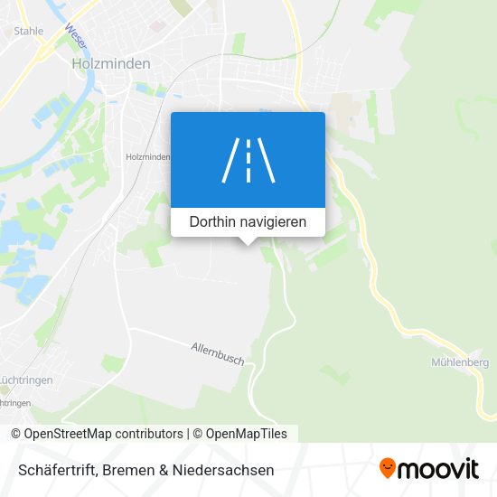 Schäfertrift Karte