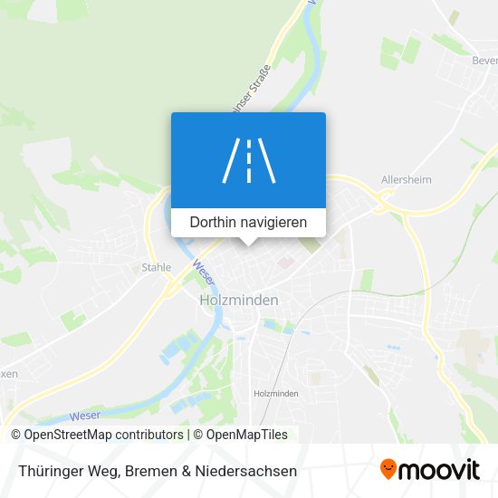 Thüringer Weg Karte