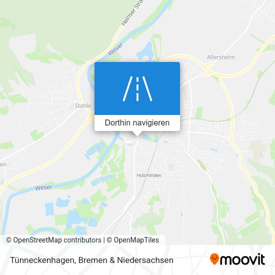 Tünneckenhagen Karte