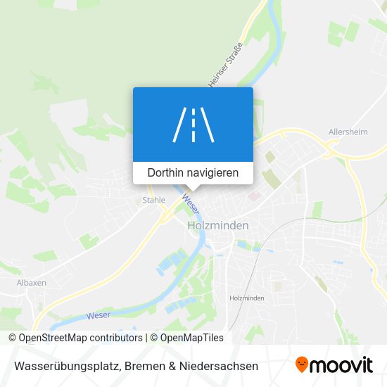 Wasserübungsplatz Karte