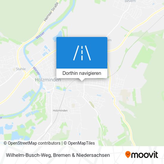 Wilhelm-Busch-Weg Karte