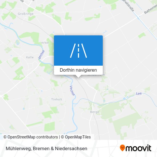 Mühlenweg Karte