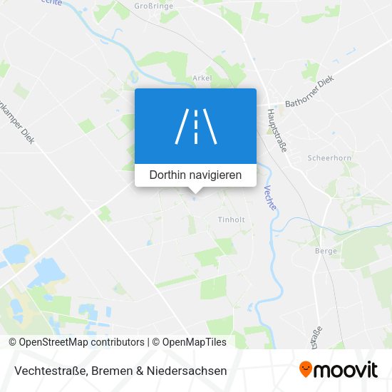 Vechtestraße Karte