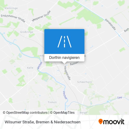 Wilsumer Straße Karte