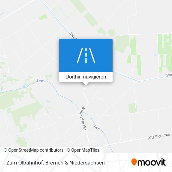 Zum Ölbahnhof Karte