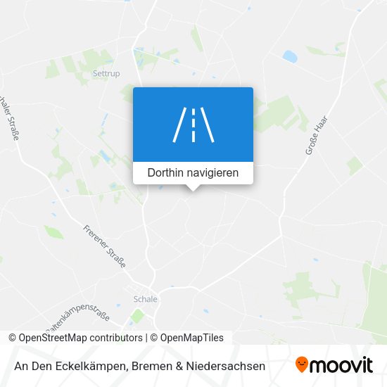 An Den Eckelkämpen Karte