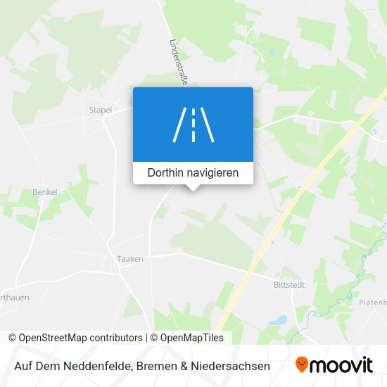 Auf Dem Neddenfelde Karte