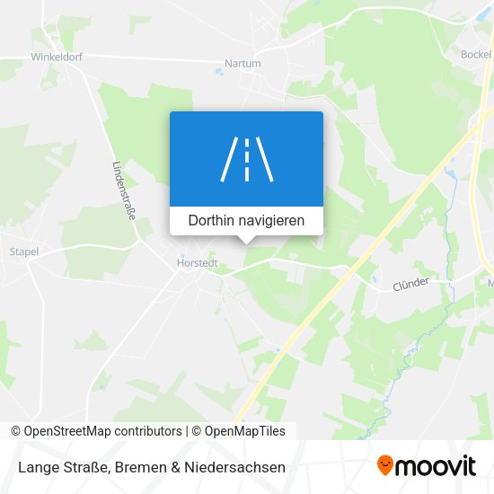Lange Straße Karte