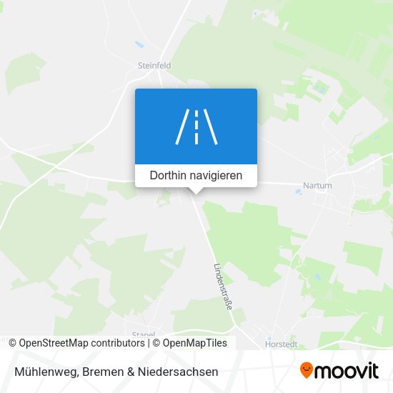 Mühlenweg Karte