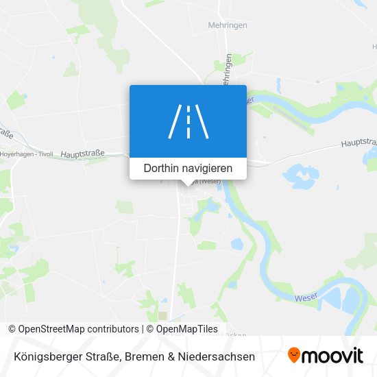 Königsberger Straße Karte
