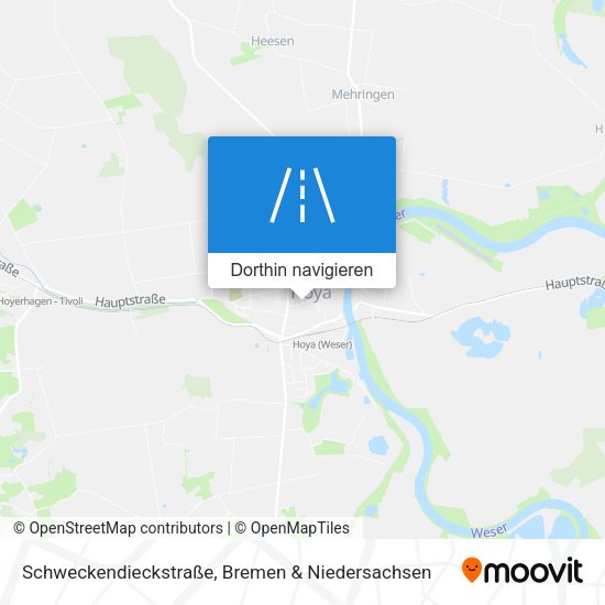Schweckendieckstraße Karte