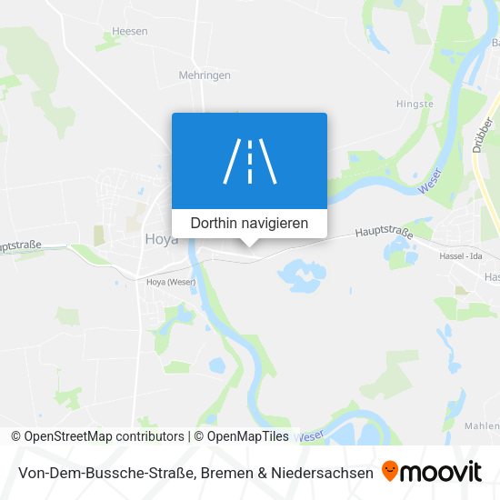 Von-Dem-Bussche-Straße Karte