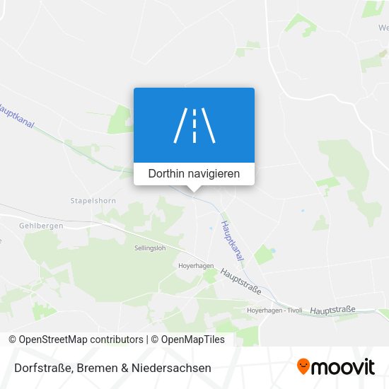 Dorfstraße Karte