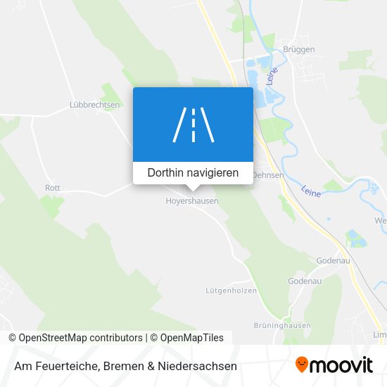 Am Feuerteiche Karte