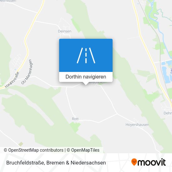 Bruchfeldstraße Karte