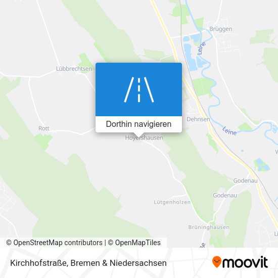 Kirchhofstraße Karte