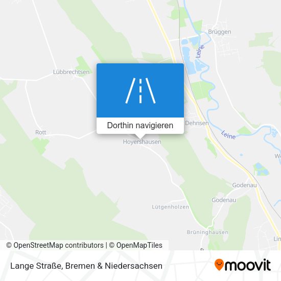 Lange Straße Karte