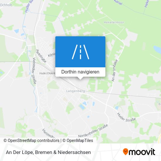 An Der Löpe Karte