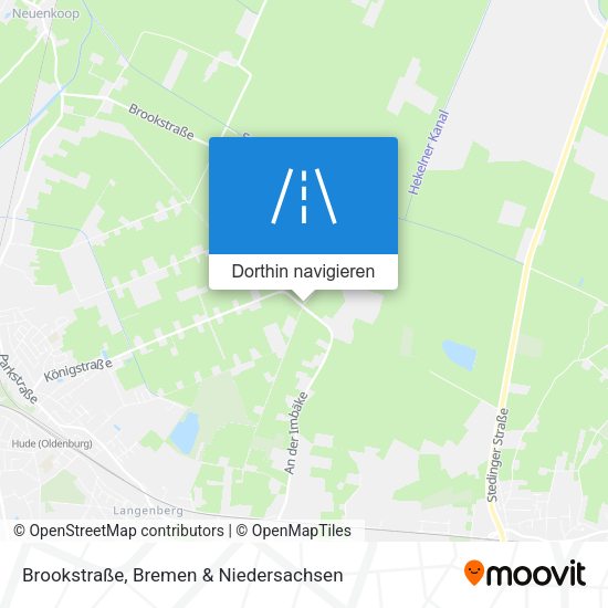 Brookstraße Karte