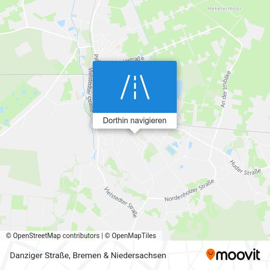 Danziger Straße Karte