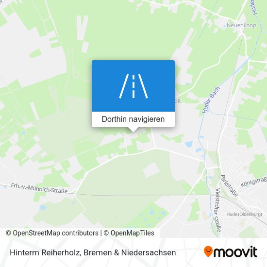 Hinterm Reiherholz Karte