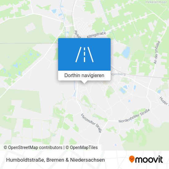 Humboldtstraße Karte