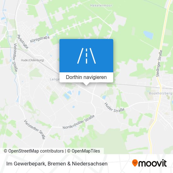 Im Gewerbepark Karte