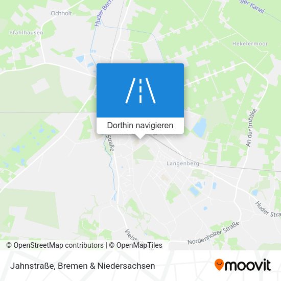 Jahnstraße Karte