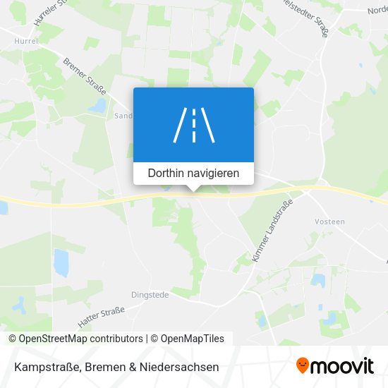 Kampstraße Karte