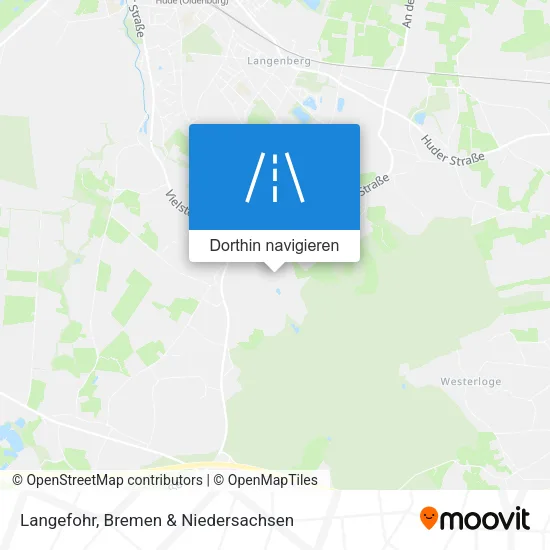 Langefohr Karte