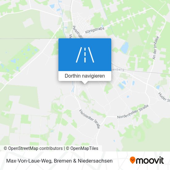 Max-Von-Laue-Weg Karte