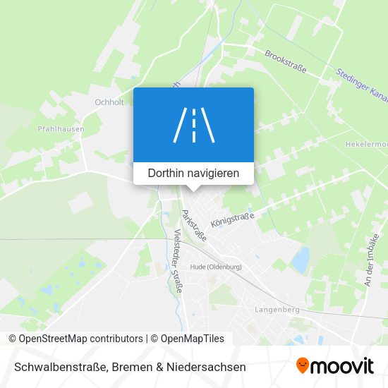 Schwalbenstraße Karte
