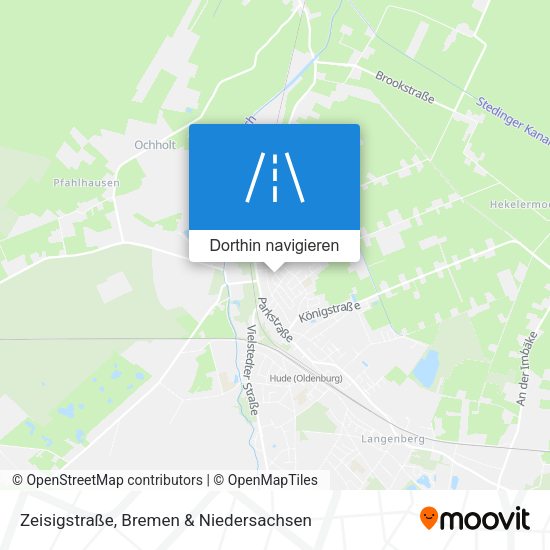 Zeisigstraße Karte