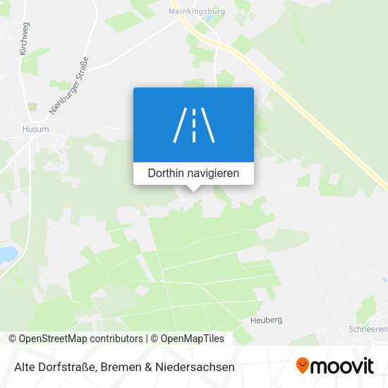 Alte Dorfstraße Karte