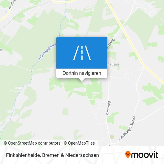 Finkahlenheide Karte