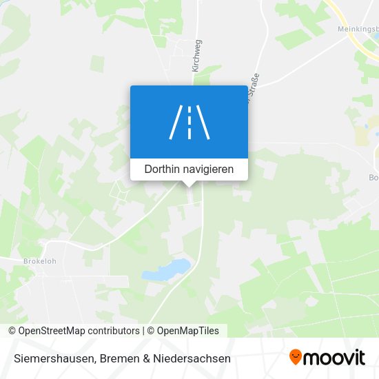 Siemershausen Karte
