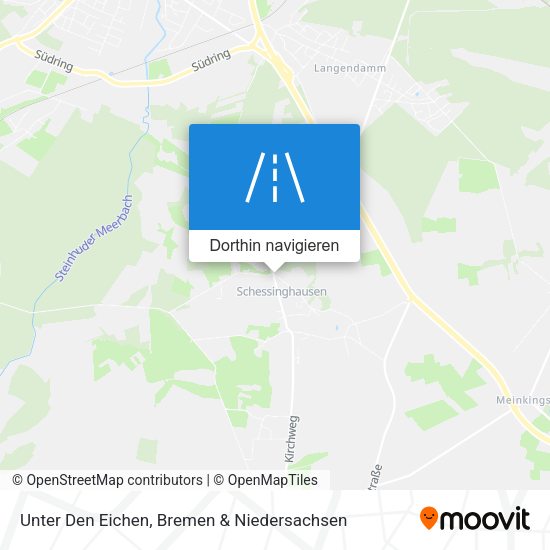Unter Den Eichen Karte