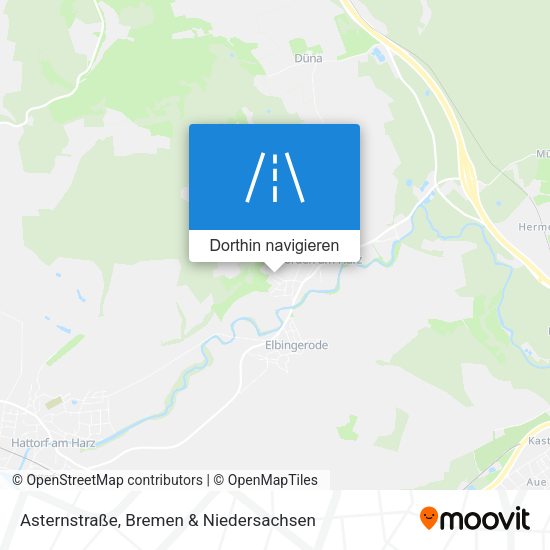 Asternstraße Karte