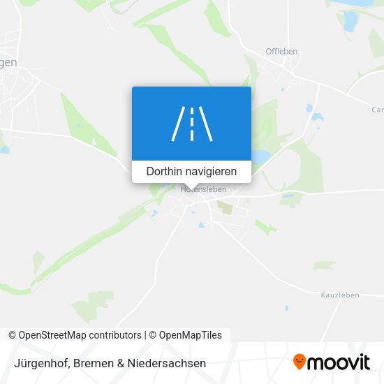 Jürgenhof Karte