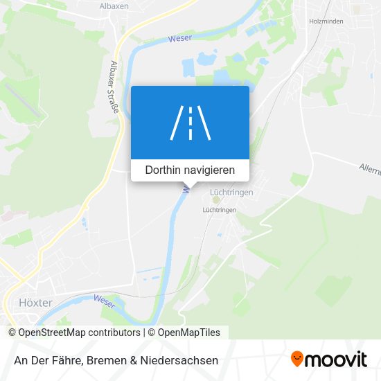An Der Fähre Karte