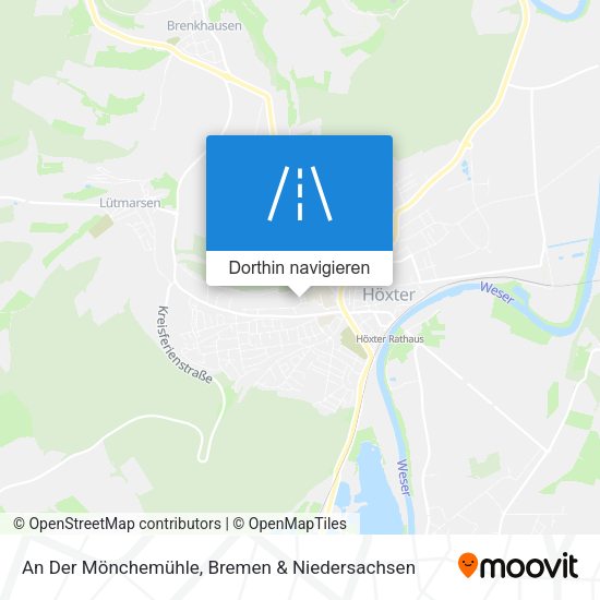 An Der Mönchemühle Karte