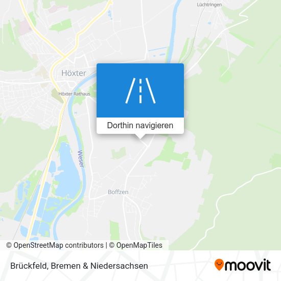 Brückfeld Karte