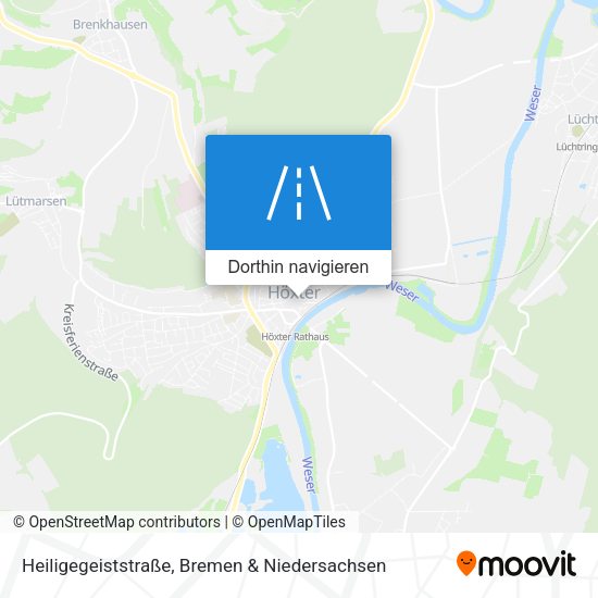 Heiligegeiststraße Karte